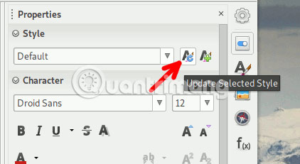 How to change the default font in LibreOffice Picture 4