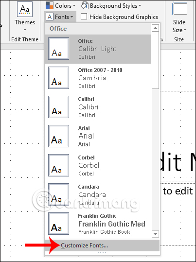 Tailwind Default Font Size