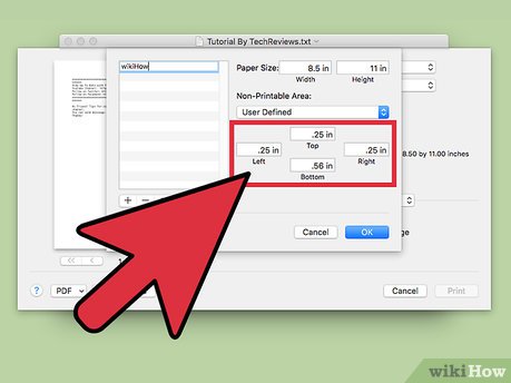 How To Change The Default Print Size On A Mac