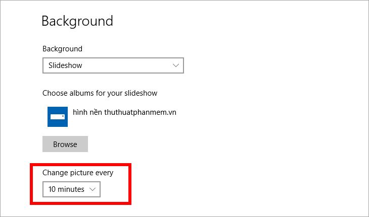 How to change the desktop wallpaper on Windows 10 Picture 13