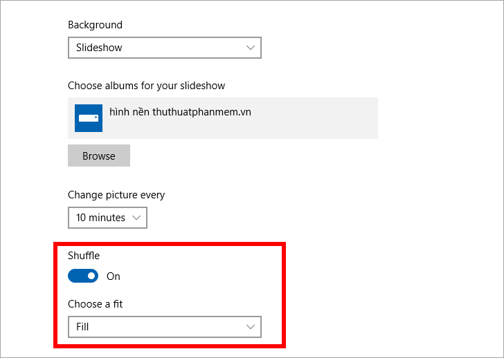 How to change the desktop wallpaper on Windows 10 Picture 14