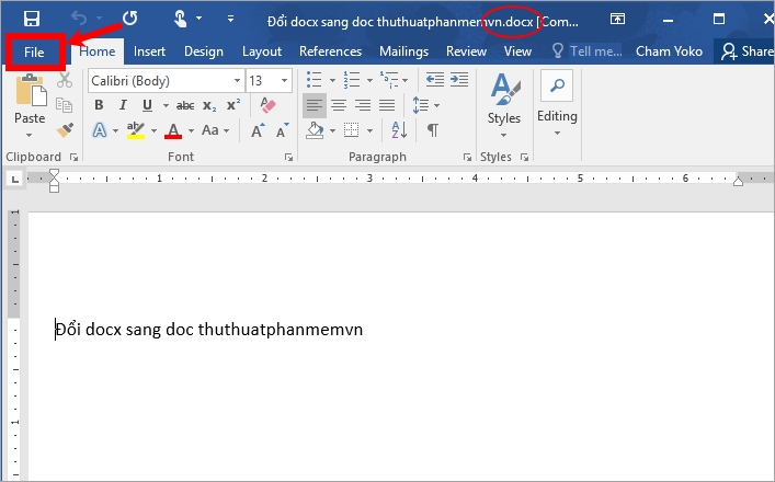 How to change the docx extension to doc Picture 2