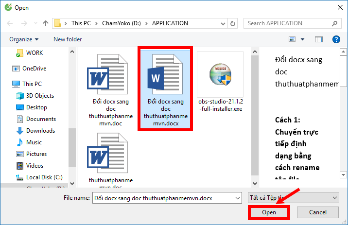 How to change the docx extension to doc Picture 7