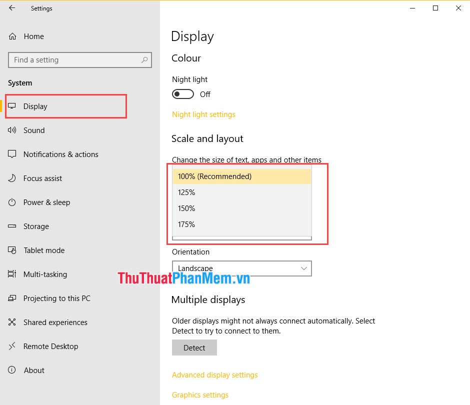 How to change the font, font size on Windows 10 Picture 12
