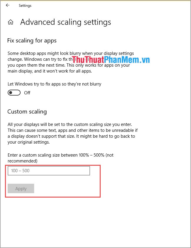 How to change the font, font size on Windows 10 Picture 14