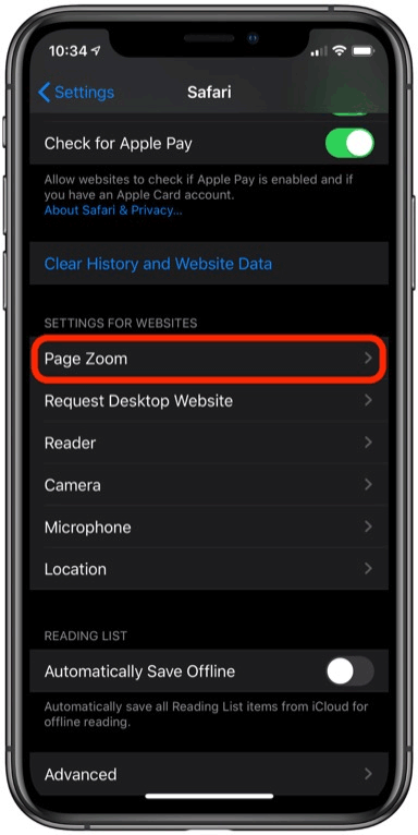 how-to-change-the-font-size-in-safari-on-iphone