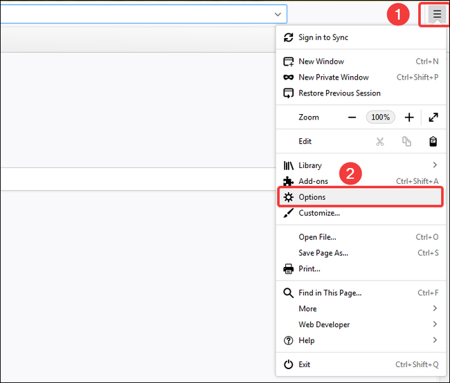 How to change the homepage in the web browser Picture 1