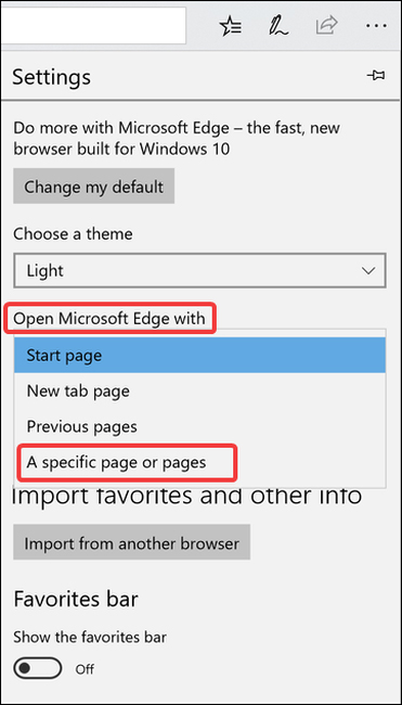 How to change the homepage in the web browser Picture 13