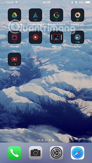 How to change the icon, change the iPhone app icon without jailbreak Picture 10