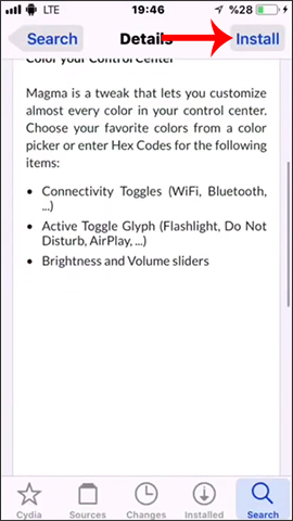 How to change the icon color at Control Center on iPhone Picture 2