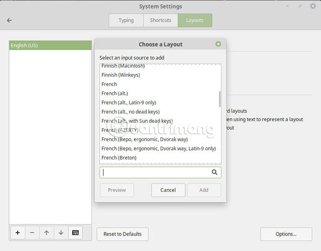 How to change the keyboard layout in Linux Picture 10