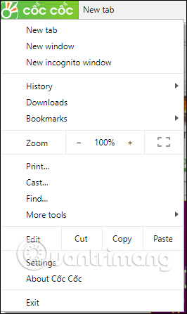 How to change the language on Coc Coc browser Picture 7