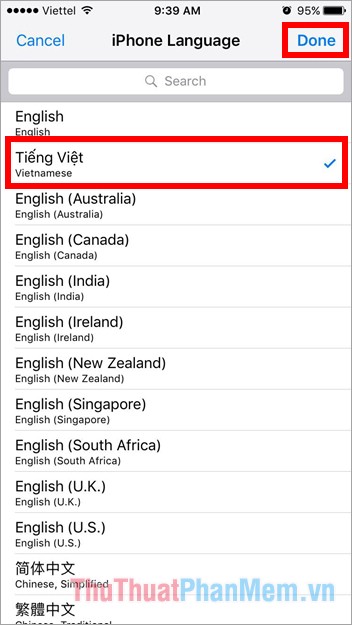 How to change the language on Facebook - Adjust the Facebook language Picture 15