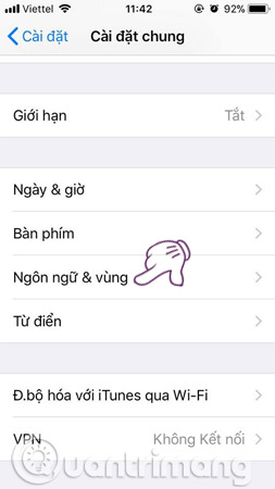 How to change the language on Google Picture 10
