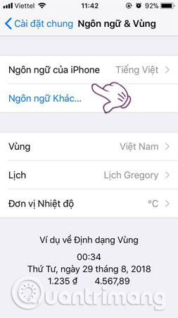 How to change the language on Google Picture 11