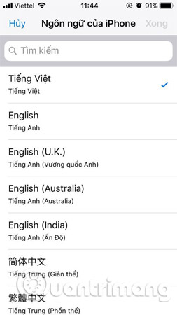 How to change the language on Google Picture 12