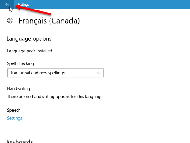 How to change the language system in Windows 10 Picture 10