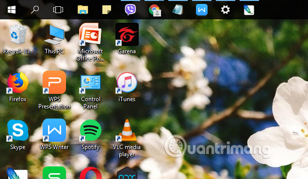 How to change the location of Taskbar on Windows 10 Picture 4