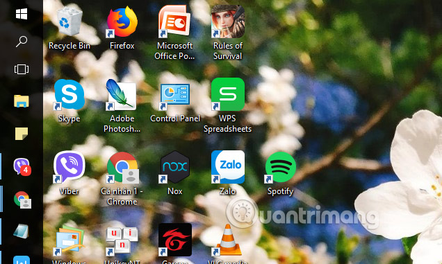 How to change the location of Taskbar on Windows 10 Picture 6