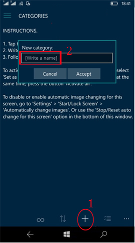 How to change the lock wallpaper over time on Windows 10 Mobile Picture 2