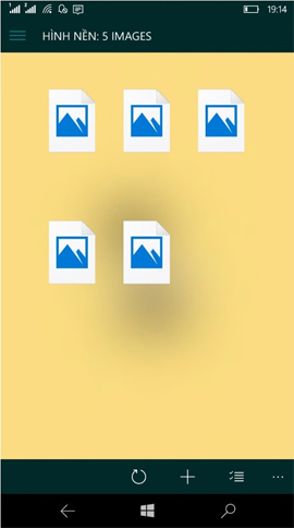 How to change the lock wallpaper over time on Windows 10 Mobile Picture 6