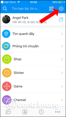 Picture 2 of How to change the phone number registered for Zalo does not lose contacts