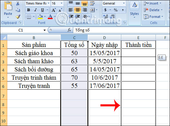 how to change position of columns in excel