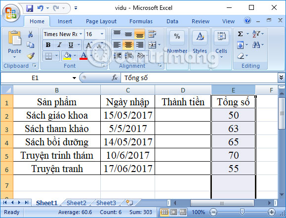 How to change the position of columns in Excel Picture 7