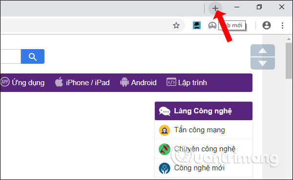 How to change the position of New Tab button on Chrome Picture 5