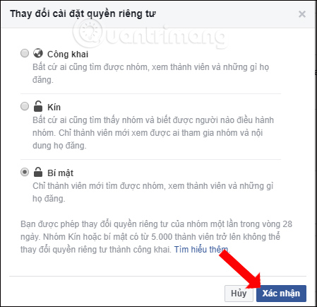 How to change the privacy of Facebook groups Picture 5