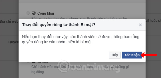 How to change the privacy of Facebook groups Picture 6