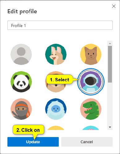 How To Change The Profile Picture In Microsoft Edge Chromium - TipsMake.com