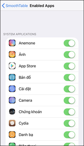 How to change the Settings interface on iPhone Picture 2