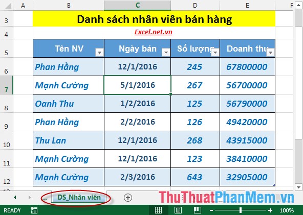 How to change the SheetTab color and hide the worksheet in Excel Picture 6