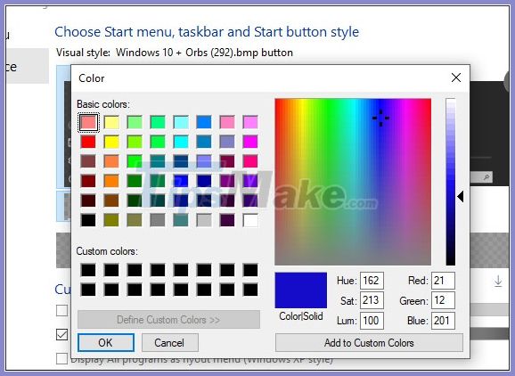 How to change the Start button on Windows 10 Picture 10