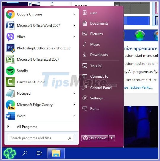 How to change the Start button on Windows 10 Picture 13