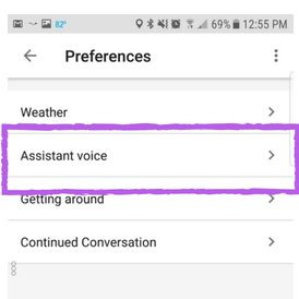 How to change the voice in Google Assistant Picture 4