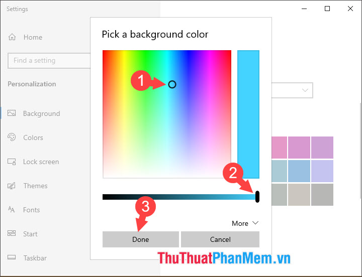 How to change the wallpaper on Win 10 Picture 11