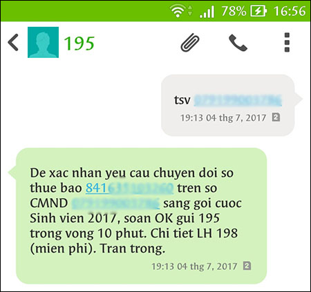 Picture 1 of How to change to Viettel Student sim and register for a 10GB Facebook package for free