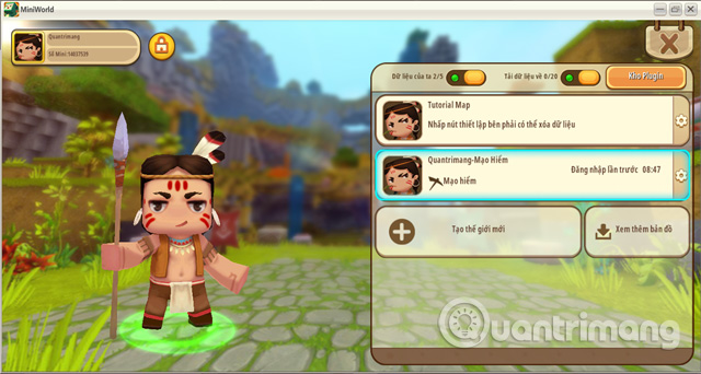 How to change Vietnamese language on Mini World Block Art Picture 7