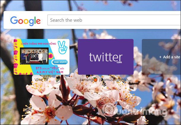 How to change wallpaper on Opera browser Picture 11