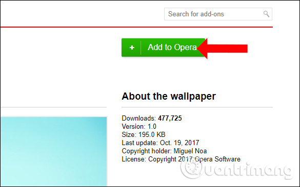 How to change wallpaper on Opera browser Picture 4