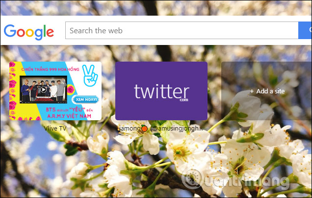 How to change wallpaper on Opera browser Picture 8