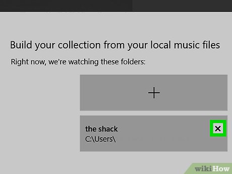 Picture 16 of How to Change Where Groove Music Looks for Music