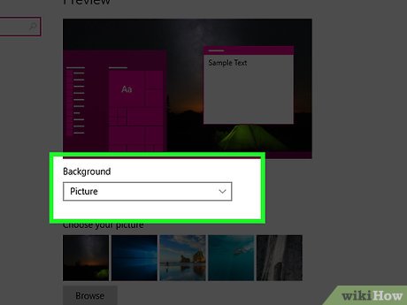 How to Change Your Desktop Background in Windows Picture 3