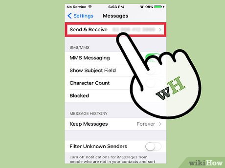 How to Change Your E‐Mail Address on Apple Messages Picture 3