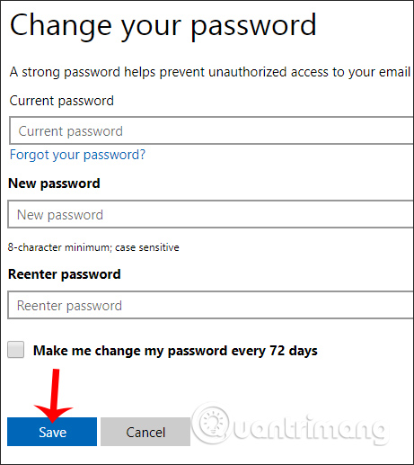 How to change your Microsoft account password Picture 6
