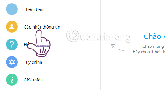 How to change your Zalo avatar on your computer Picture 2