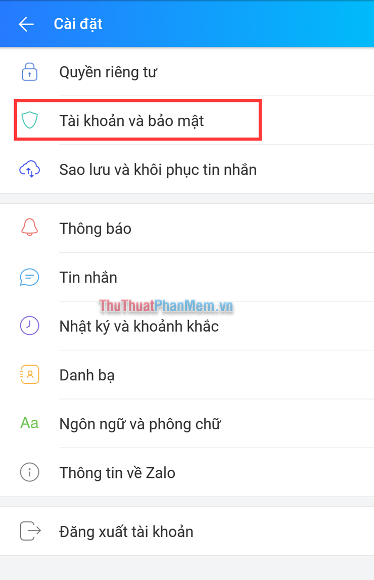 How to change your Zalo password on your phone quickly Picture 3