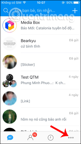 How to change Zalo password on the phone Picture 1